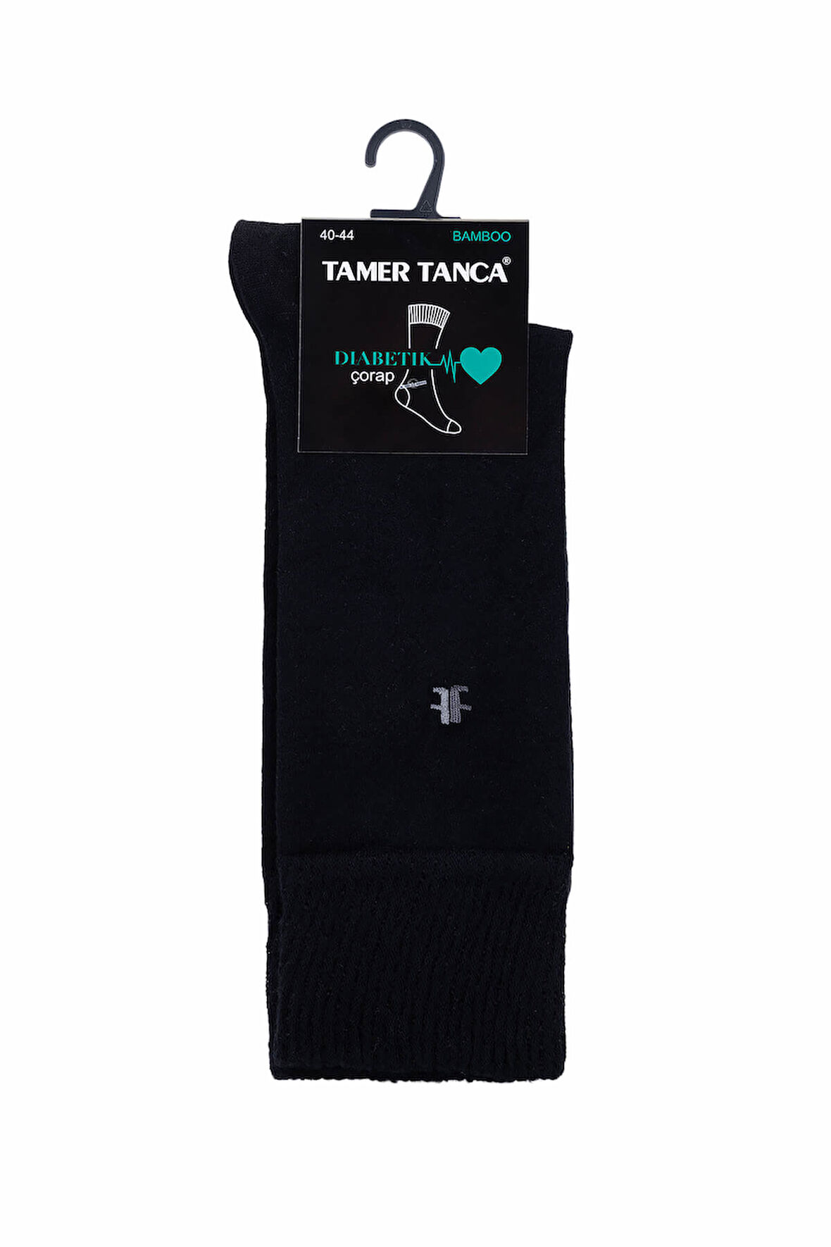 Tamer Tanca Erkek Tekstil Siyah Diyabet Çorap 1114 32 ERK U-DYBTK CRP 40-44 SIYAH