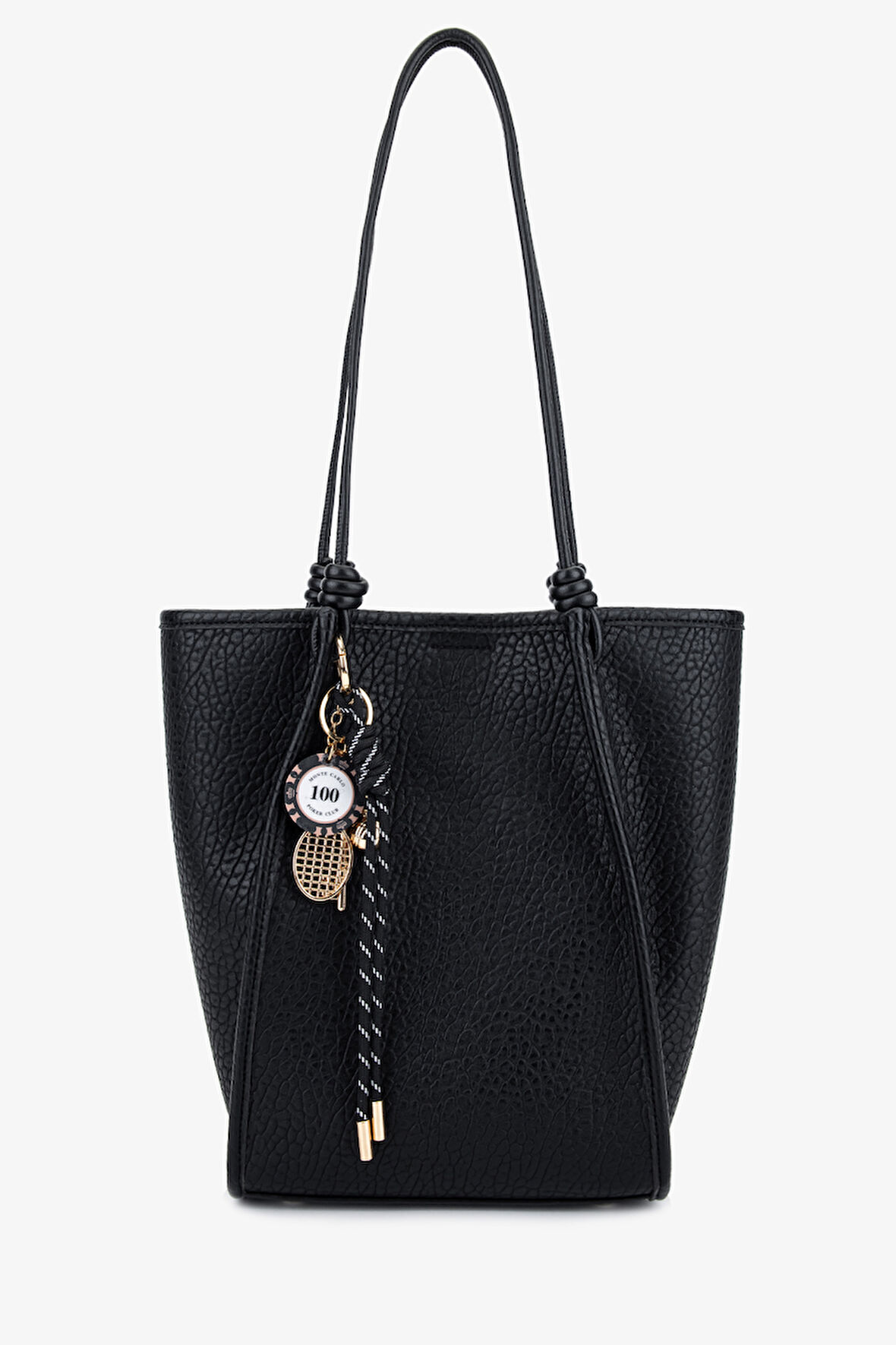 Valmenti Kadın Suni Deri Siyah Omuz Çanta 921 27080 BN CNT SK25-26 SIYAH