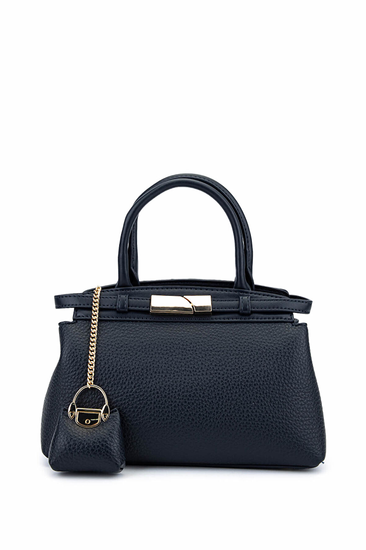 Tamer Tanca Kadın Suni Deri Lacivert Omuz Çanta 921 27150 BN CNT SK25-26 LACIVERT