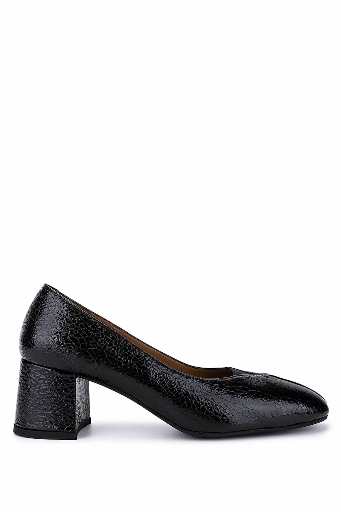 Tamer Tanca Kadın Hakiki Deri Siyah Klasik Ayakkabı 1135 06101 BN AYK SK25-26 SIYAH
