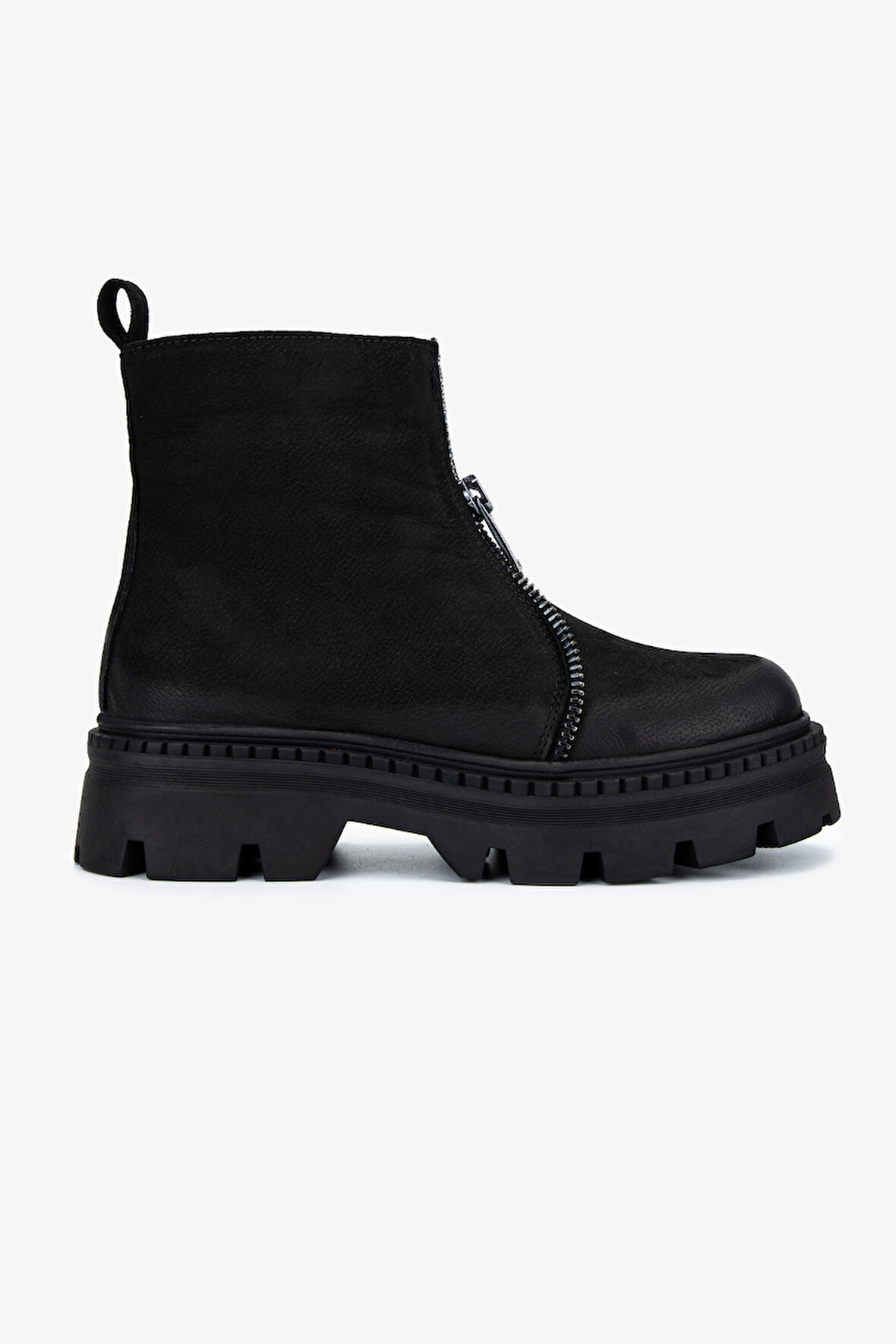 Valmenti Kadın Hakiki Deri Siyah Nubuk Casual Bot 625 111 BN BOT SK25-26 SIYAH NBK