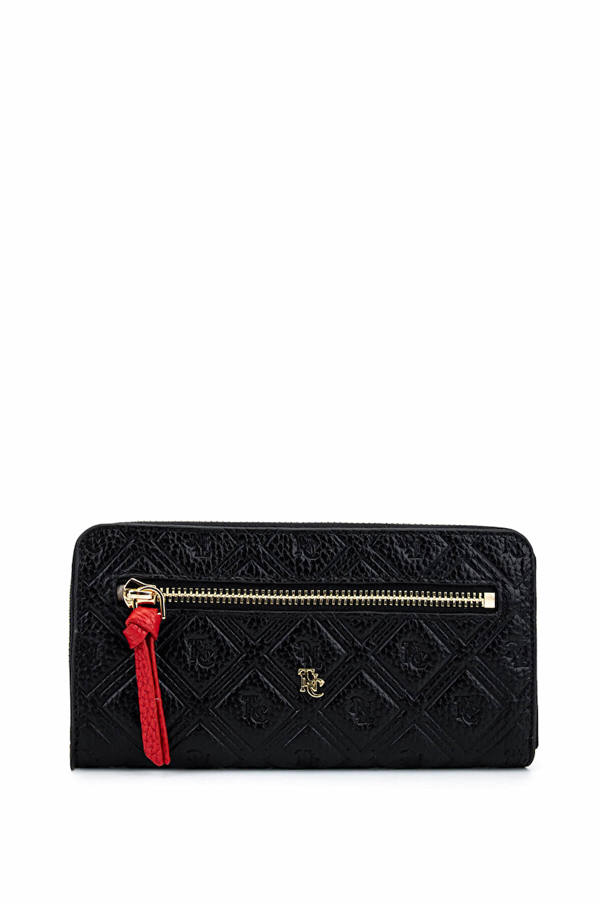 Tamer Tanca Kadın Hakiki Deri Siyah Cüzdan 1155 109 BN CZDN SK25-26 SIYAH FLTR BSK