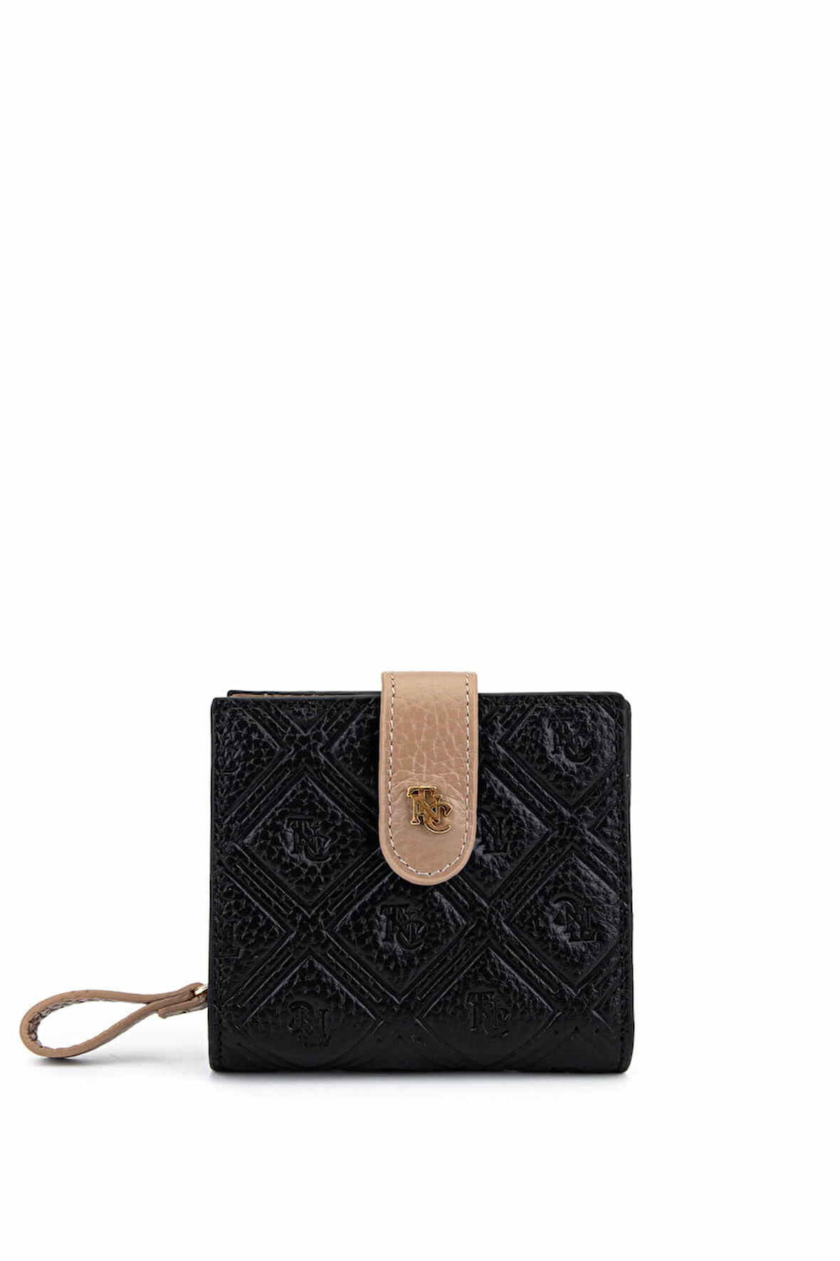 Tamer Tanca Kadın Hakiki Deri Siyah Cüzdan 1155 110 BN CZDN SK25-26 SIYAH FLTR BSK