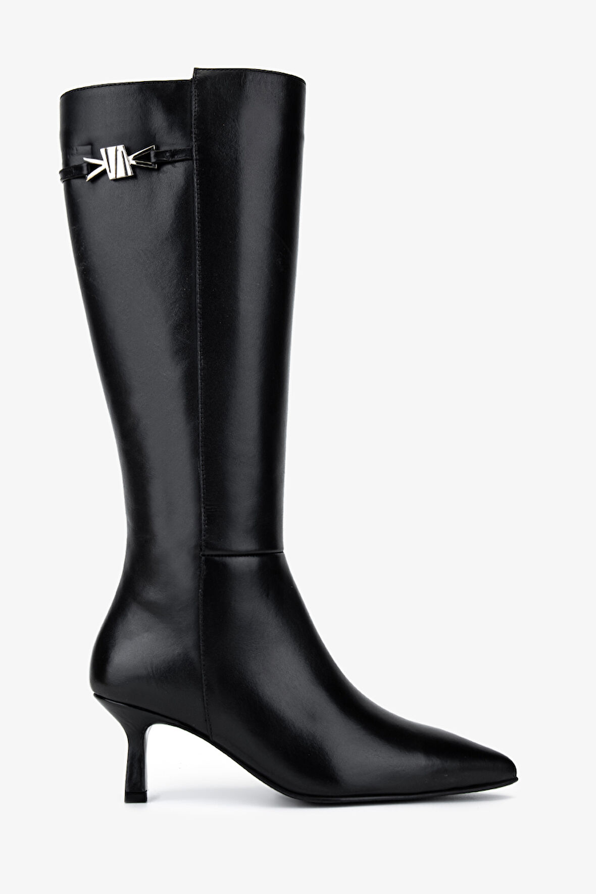 Valmenti Kadın Hakiki Deri Siyah Deri Klasik Çizme 33 6205 BN CZM SK25-26 SIYAH DERI