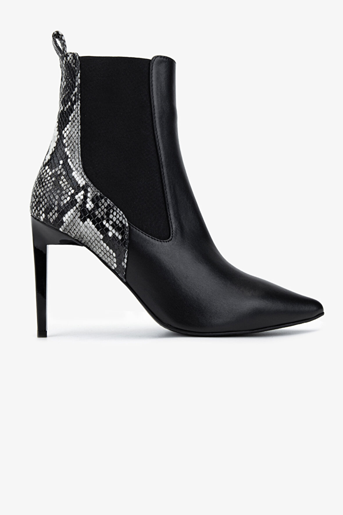 Valmenti Kadın Hakiki Deri Siyah Topuklu Bot 1130 573 BN BOT SK25-26 SYH/SYH NTRL YLN