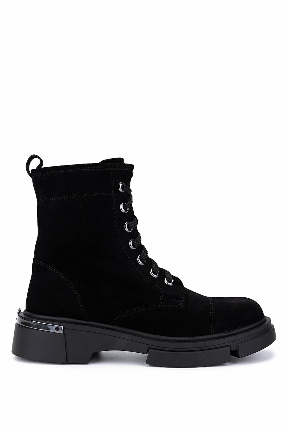 Tamer Tanca Kadın Siyah Süet Casual Bot 51 194-0027 BN BOT SK25-26 SIYAH SUET