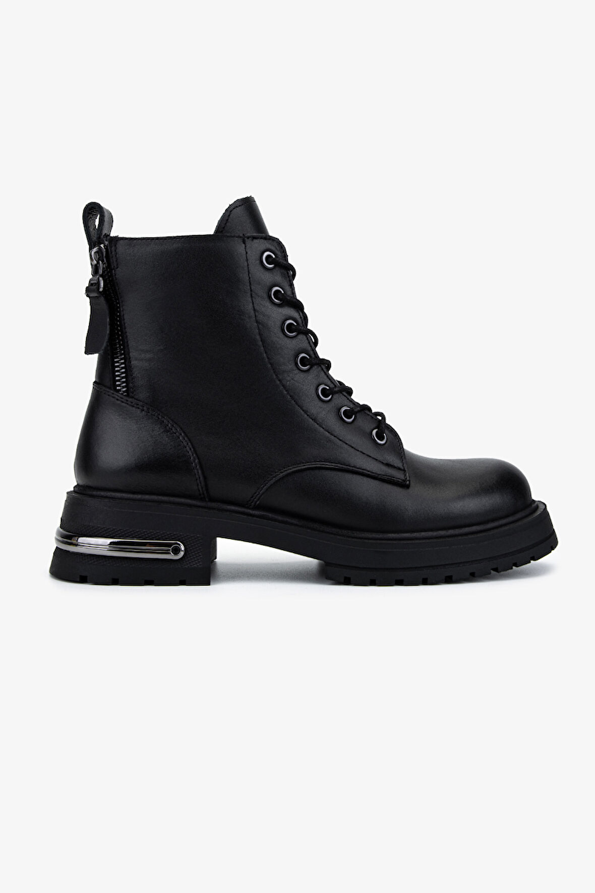 Valmenti Kadın Hakiki Deri Siyah Casual Bot 1164 5312 BN BOT SK25-26 SIYAH NAPPA