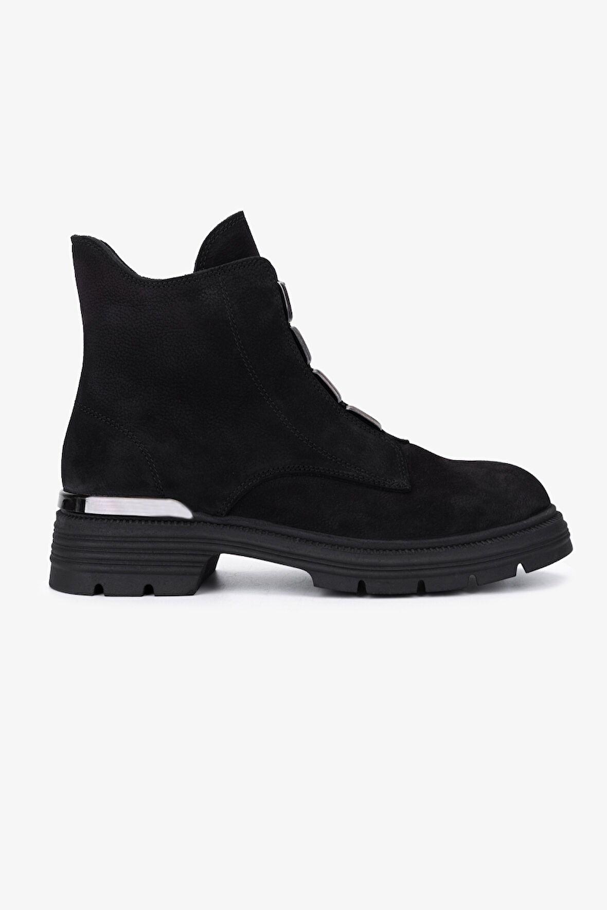 Valmenti Kadın Hakiki Deri Siyah Nubuk Casual Bot 1164 2353524 BN BOT SK25-26 SIYAH NBK