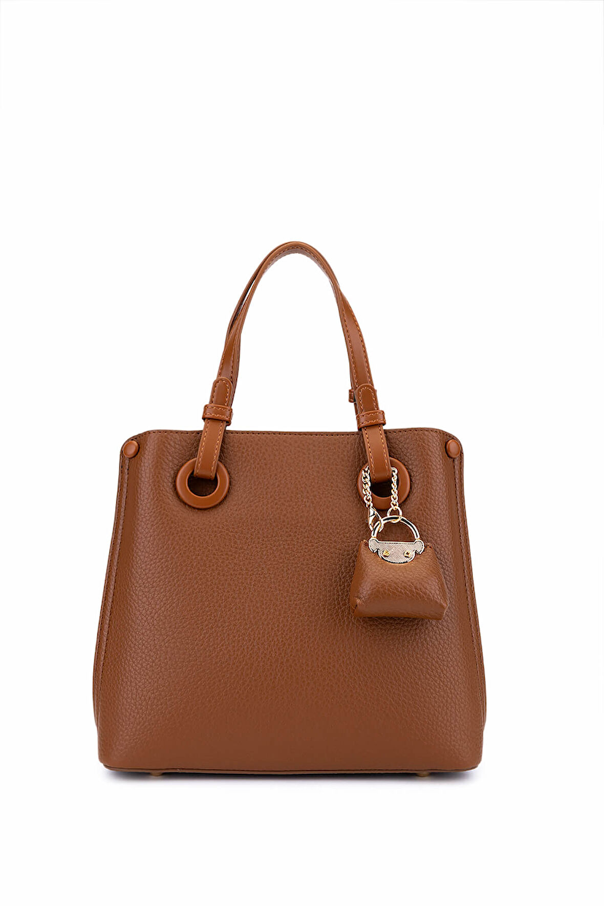 Tamer Tanca Kadın Suni Deri Camel Omuz Çanta 921 27147 BN CNT SK25-26 CAMEL