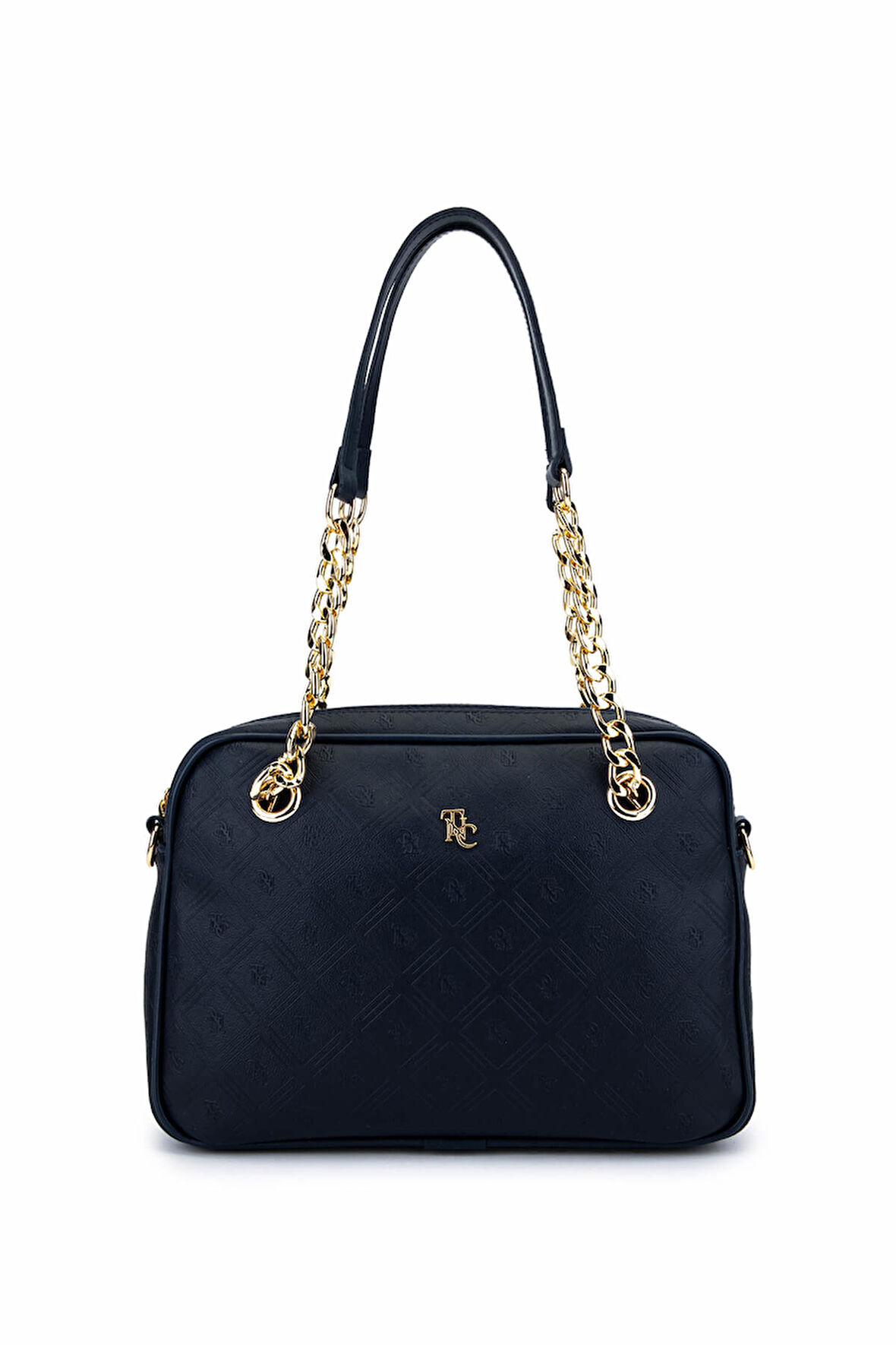 Tamer Tanca Kadın Suni Deri Lacivert Postacı Çanta 743 2340 BN CNT SK25-26 LACI MNG