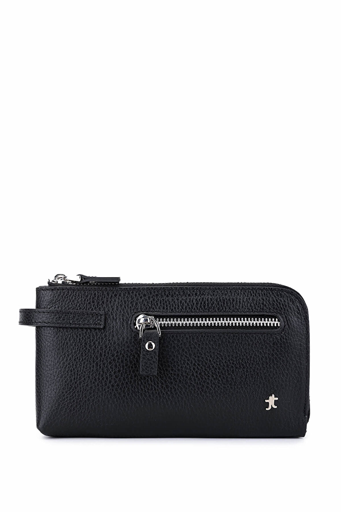 Tamer Tanca Erkek Hakiki Deri Siyah Floter El Çantası 1148 8126 ERK CNT SK25-26 SIYAH FLTR