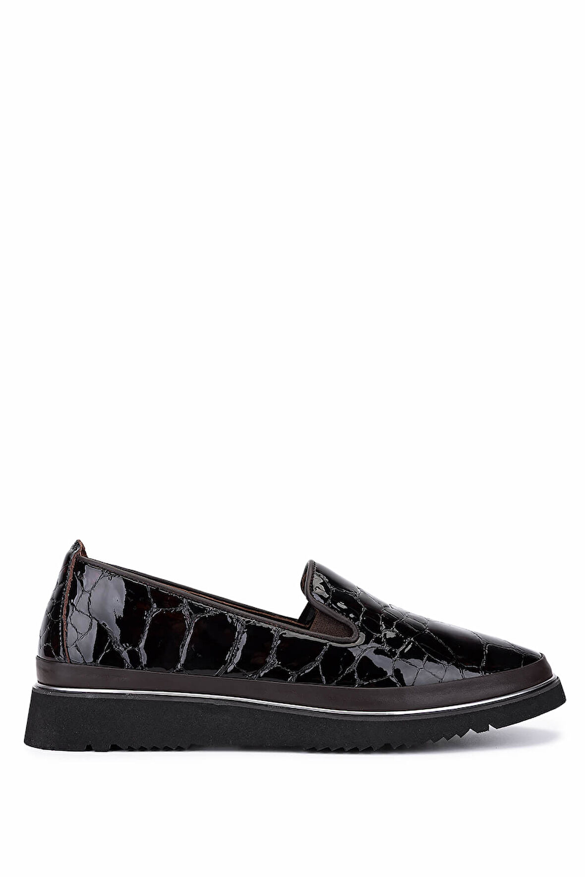 Tamer Tanca Kadın Hakiki Deri Kahverengi Comfort Ayakkabı 766 2038 BN AYK SK25-26 KHV/KHV FSLY RGN