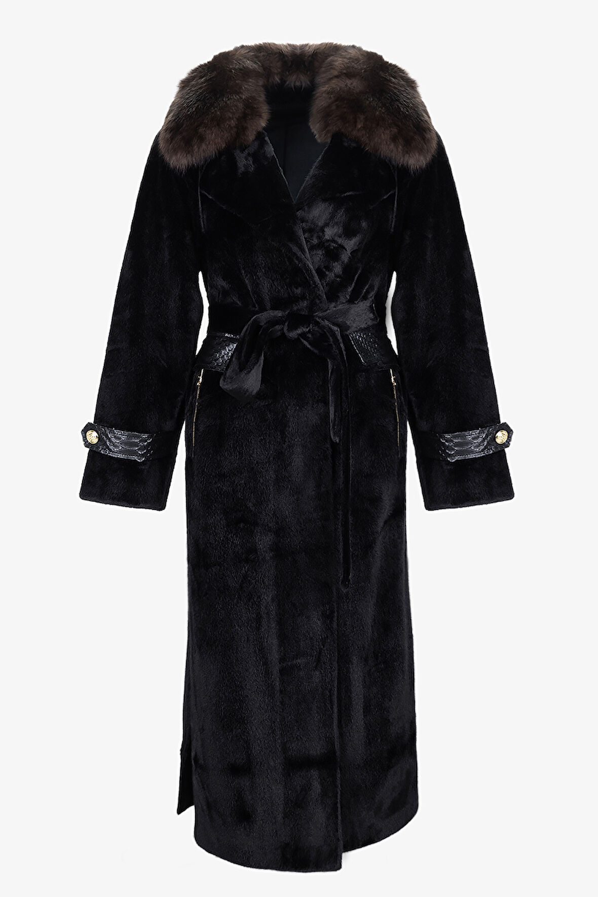 Valmenti Kadın Tekstil Siyah Kaban Mont 616 25062 BN MANTO SK25/26 SIYAH