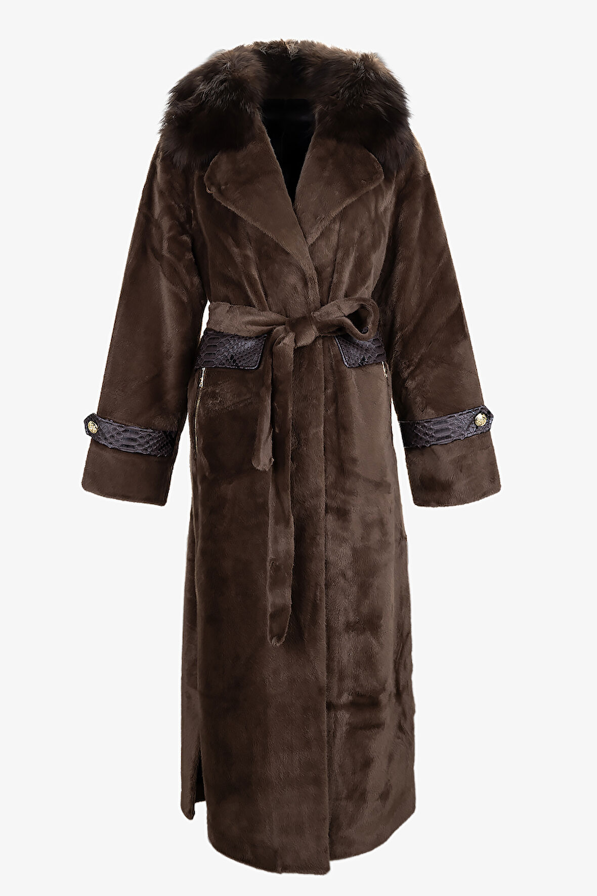 Valmenti Kadın Tekstil Konyak Kaban Mont 616 25062 BN MANTO SK25/26 KONYAK