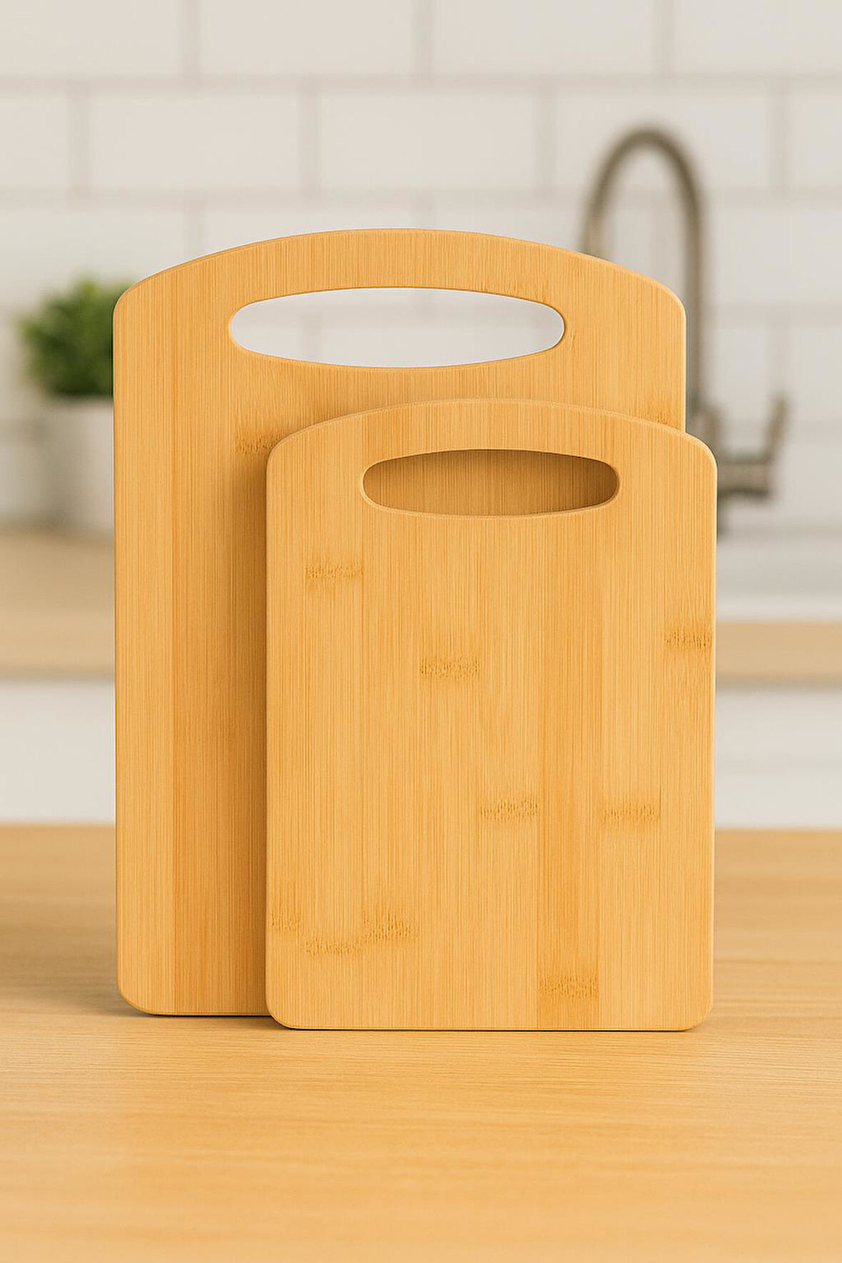 2'li Bambu Kesme Tahtası