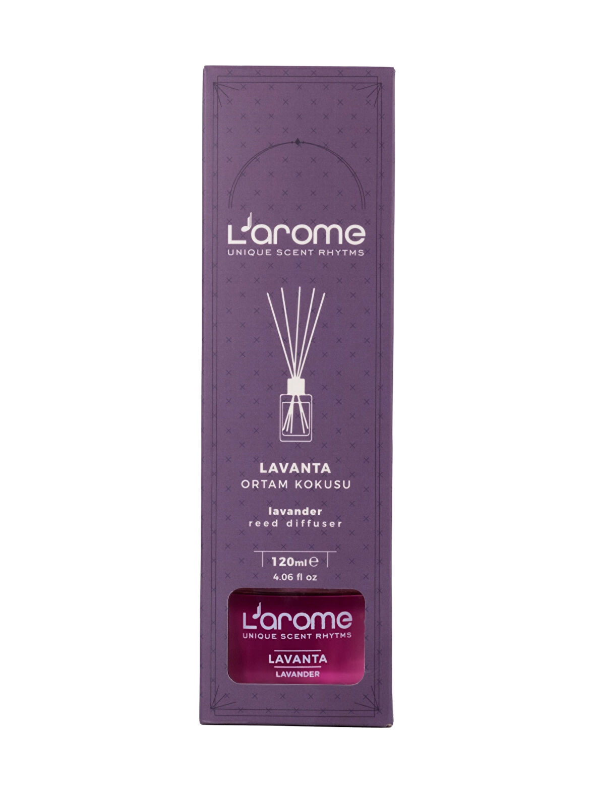 L'arome Lavanta 120 ml. çubuklu ortam kokusu