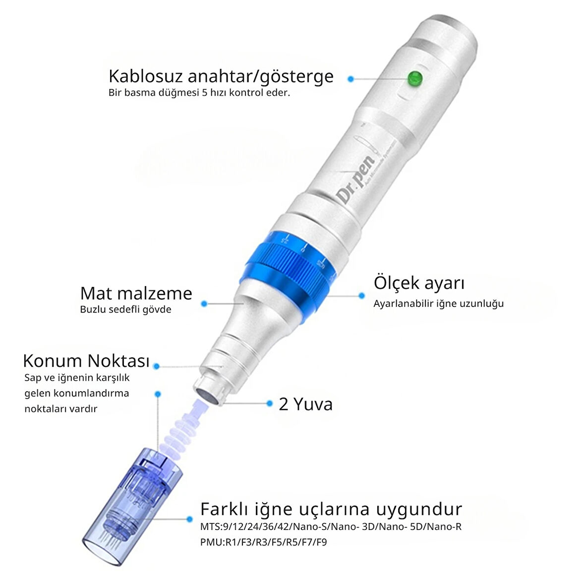 Dr.pen A6 Dermapen Cihazı