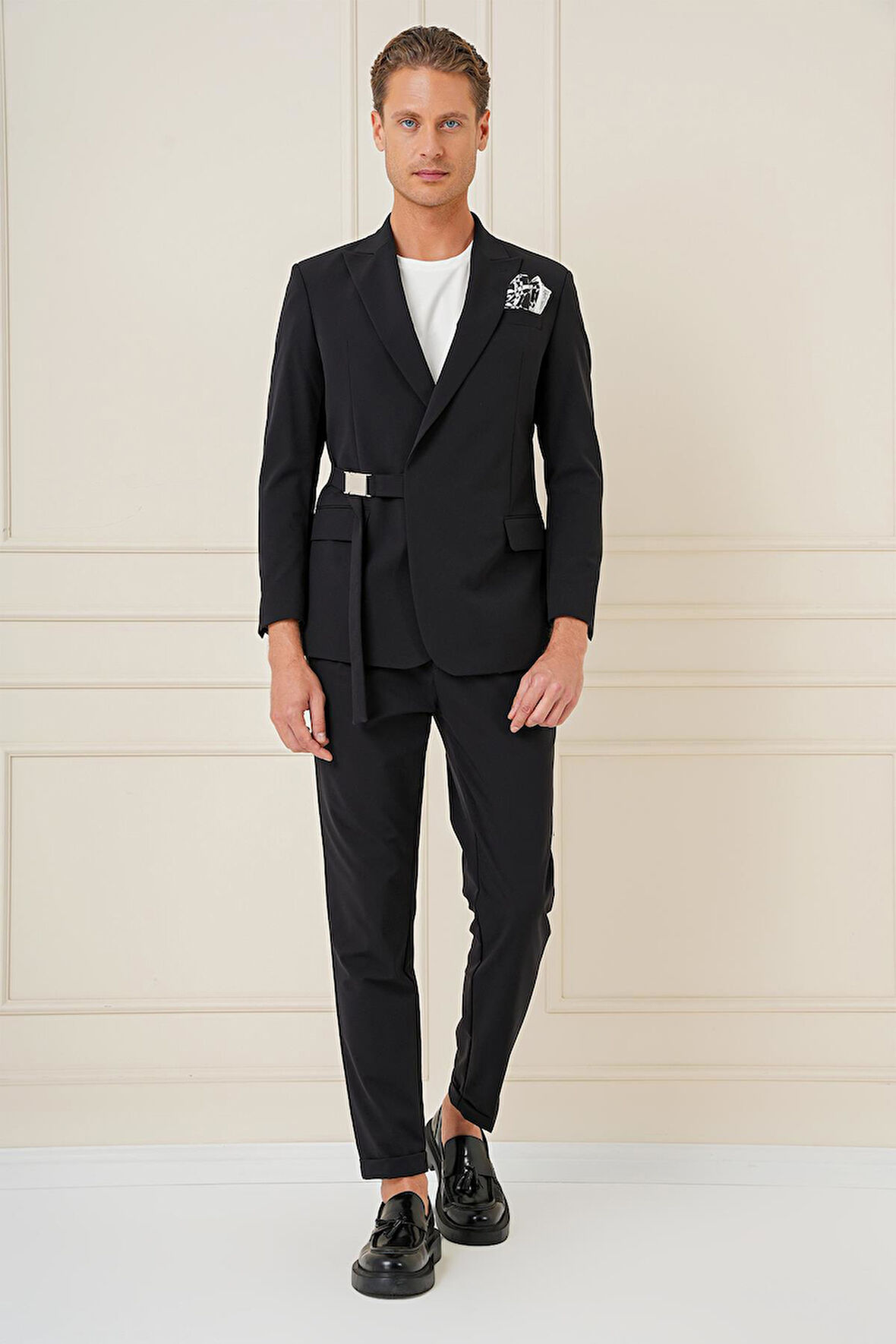 C 688 Slim Fit Siyah Spor Ceket