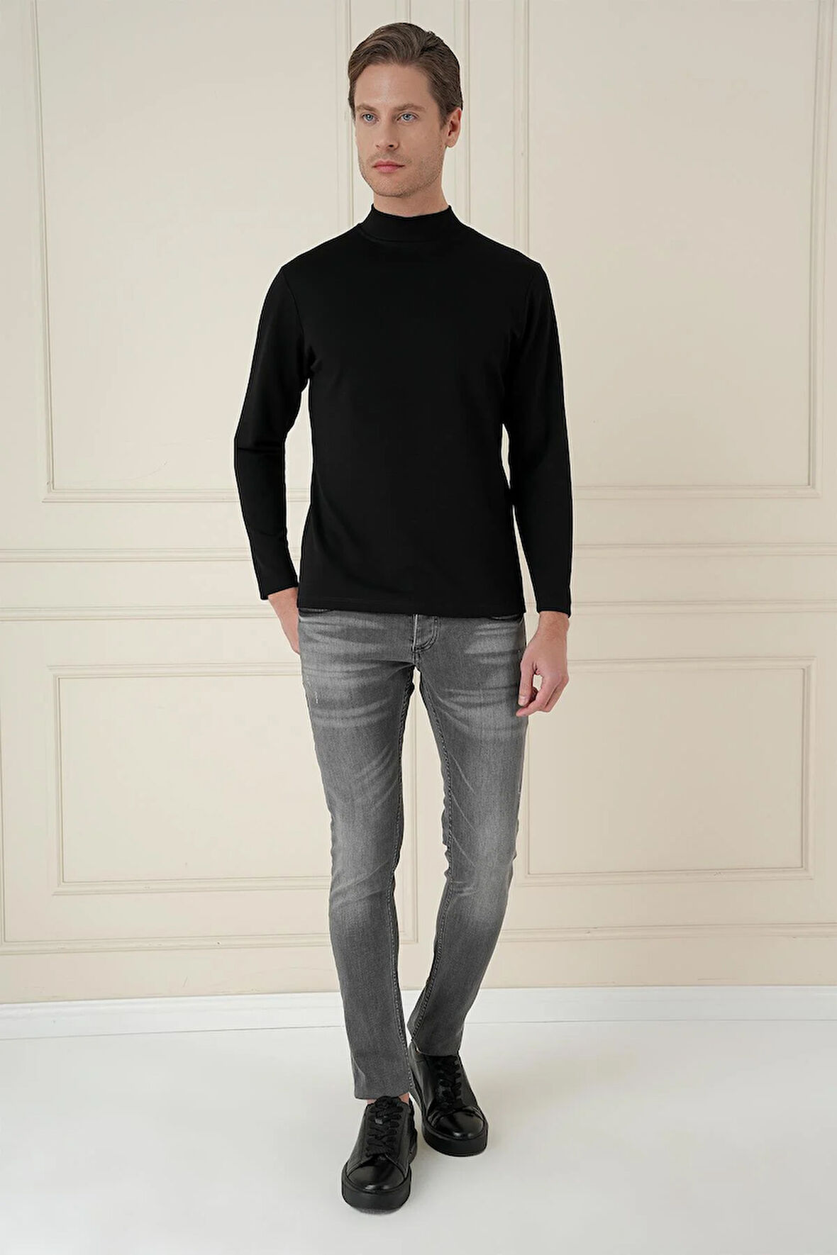 DENİM PNT 125 Gri Jean Pantolon