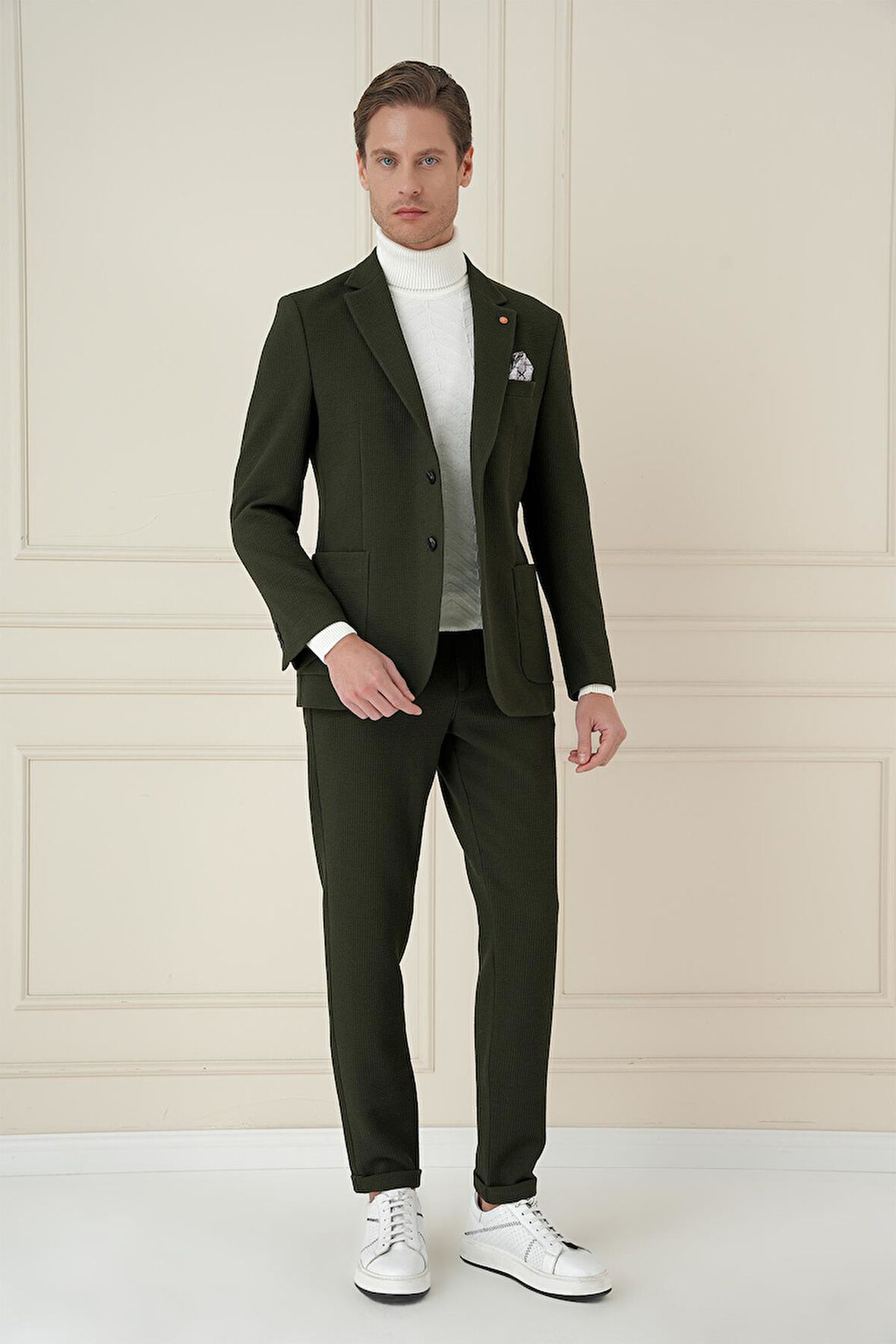 C 694 Slim Fit Nefti Spor Ceket