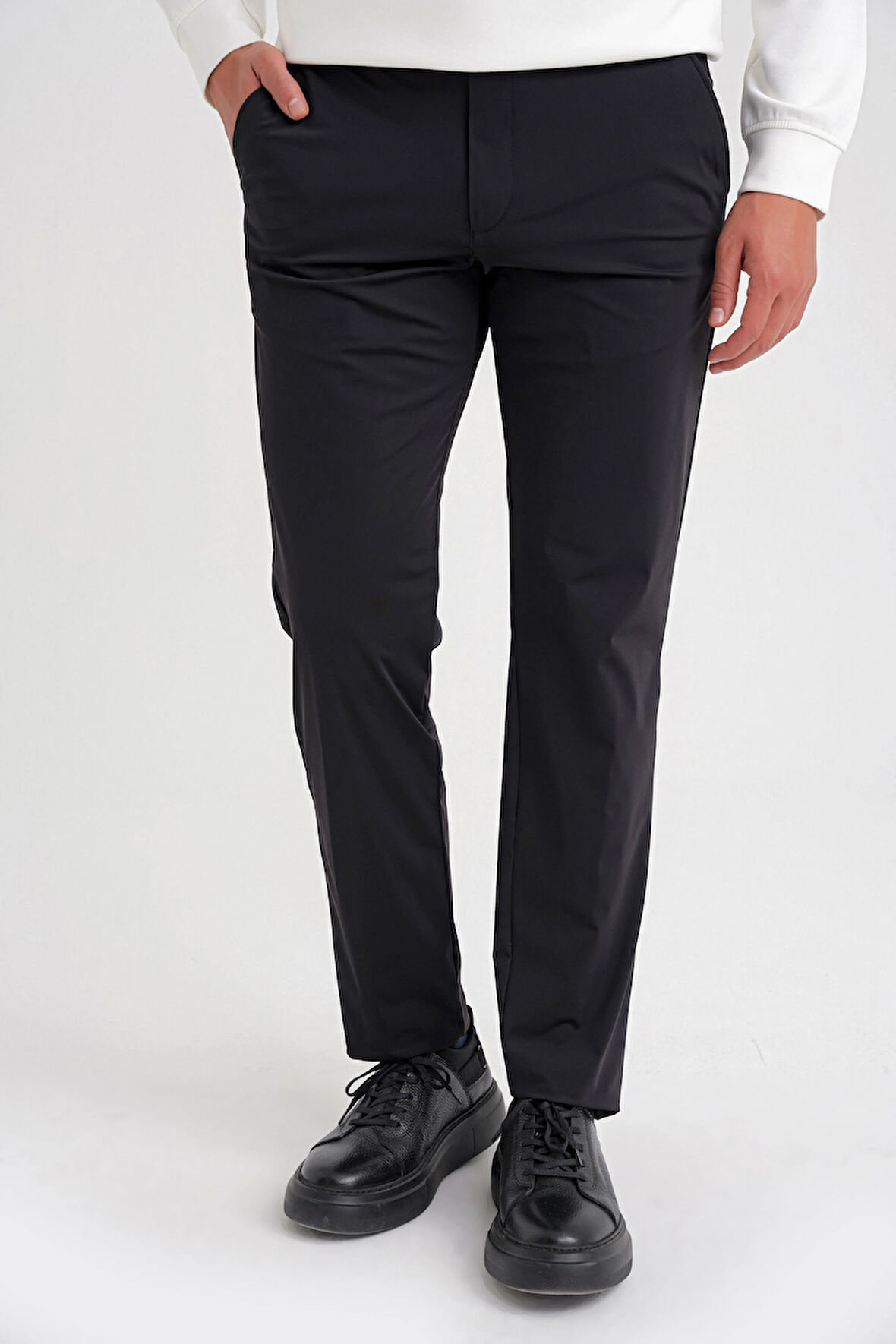 P 1187 PANTOLON Comfort SİYAH KLASİK