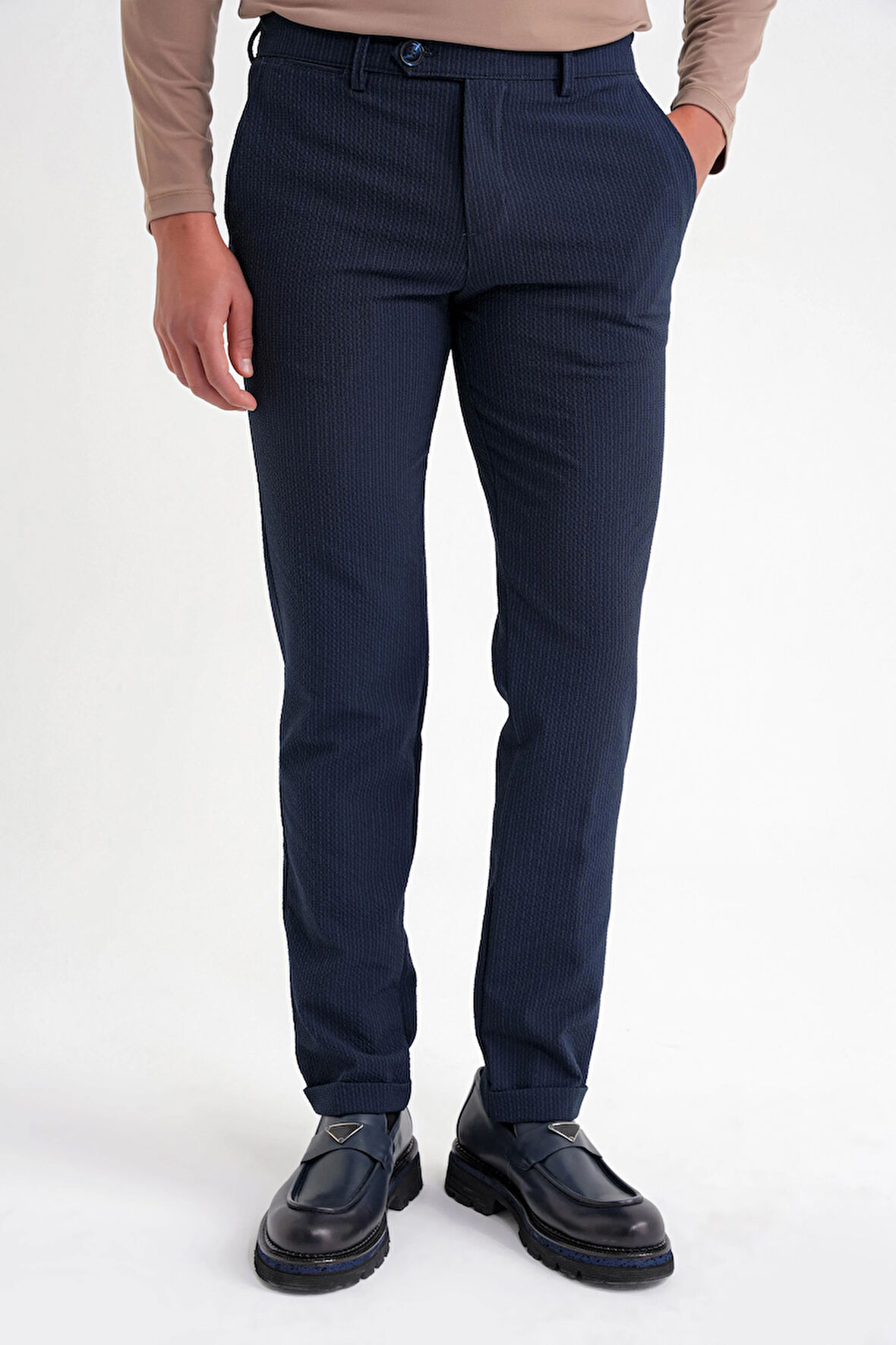 P 1177 PANTOLON Comfort K.LACIVERT