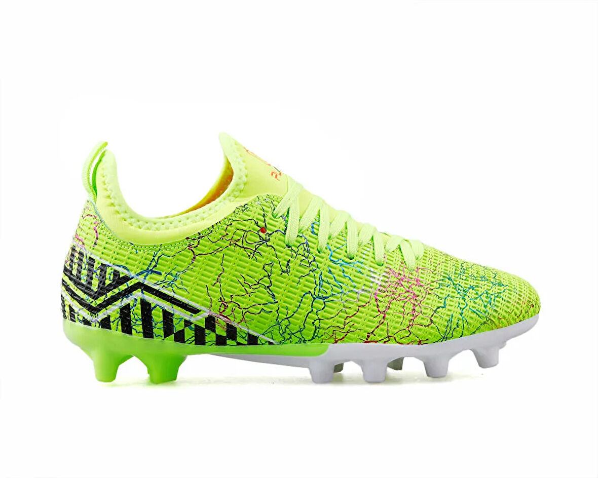 Playup Gk 242 129 Neon Sarı Genç Çim Zemin Kramponu GK-242-129-NEON-SARI Yeşil
