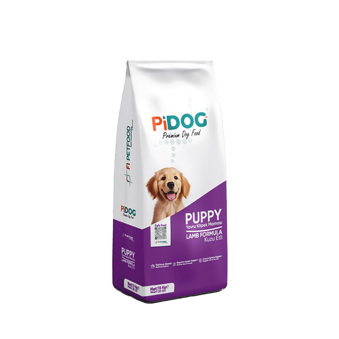 Pi Dog Kuzu Etli Yavru Köpek Maması 15 Kg