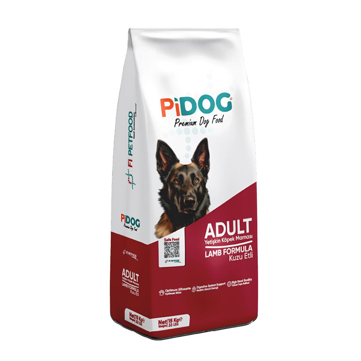 PiDoG Kuzu Etli Yetişkin Köpek Maması 15 Kg