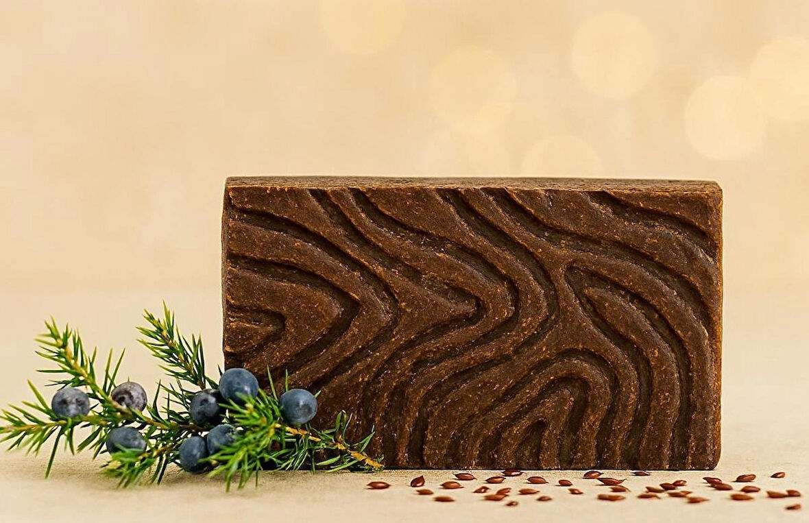 Doğal Ardıç Katranı Sabunu – Ciltte Derin Temizlik, Sivilce ve Kaşıntıya Karşı Etkili