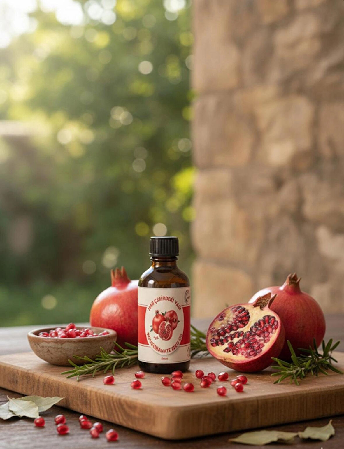 Doğal Nar Çekirdeği Yağı 30 ml – Saf, Soğuk Sıkım | Canlandırıcı Cilt Bakımı