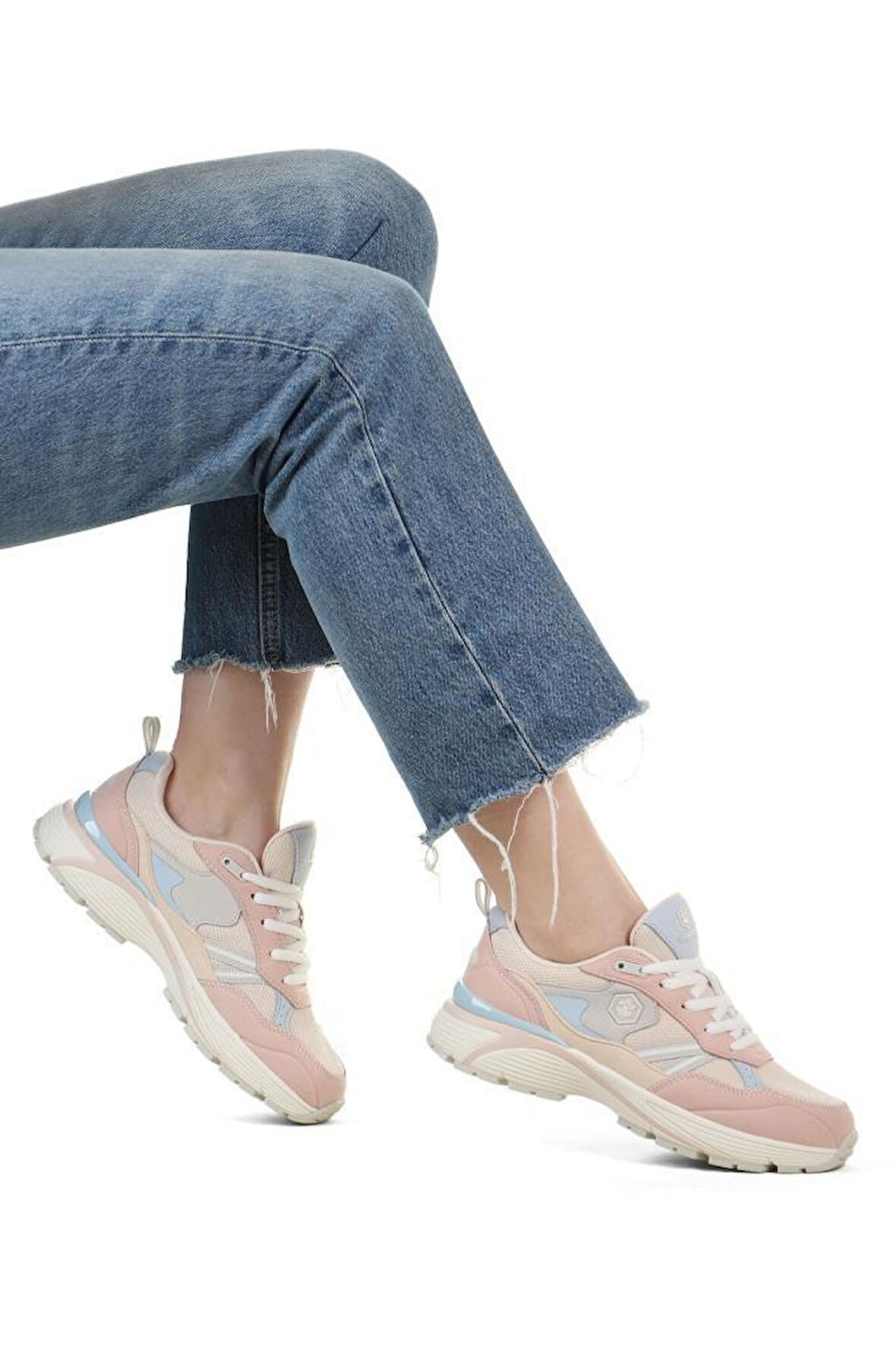 Lumberjack BONTE 5FX 101940161 Kadın Spor Ayakkabı Pudra 36-40 