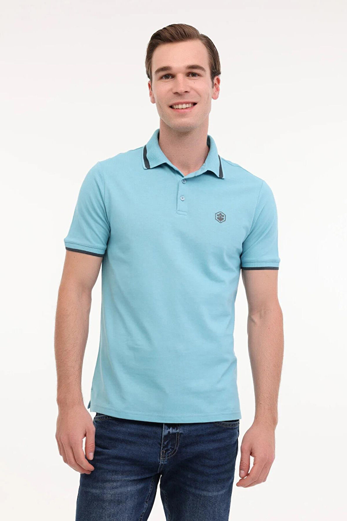 LUMBERJACK MB BTS203 POLO YAKA TSHIRT 5FX