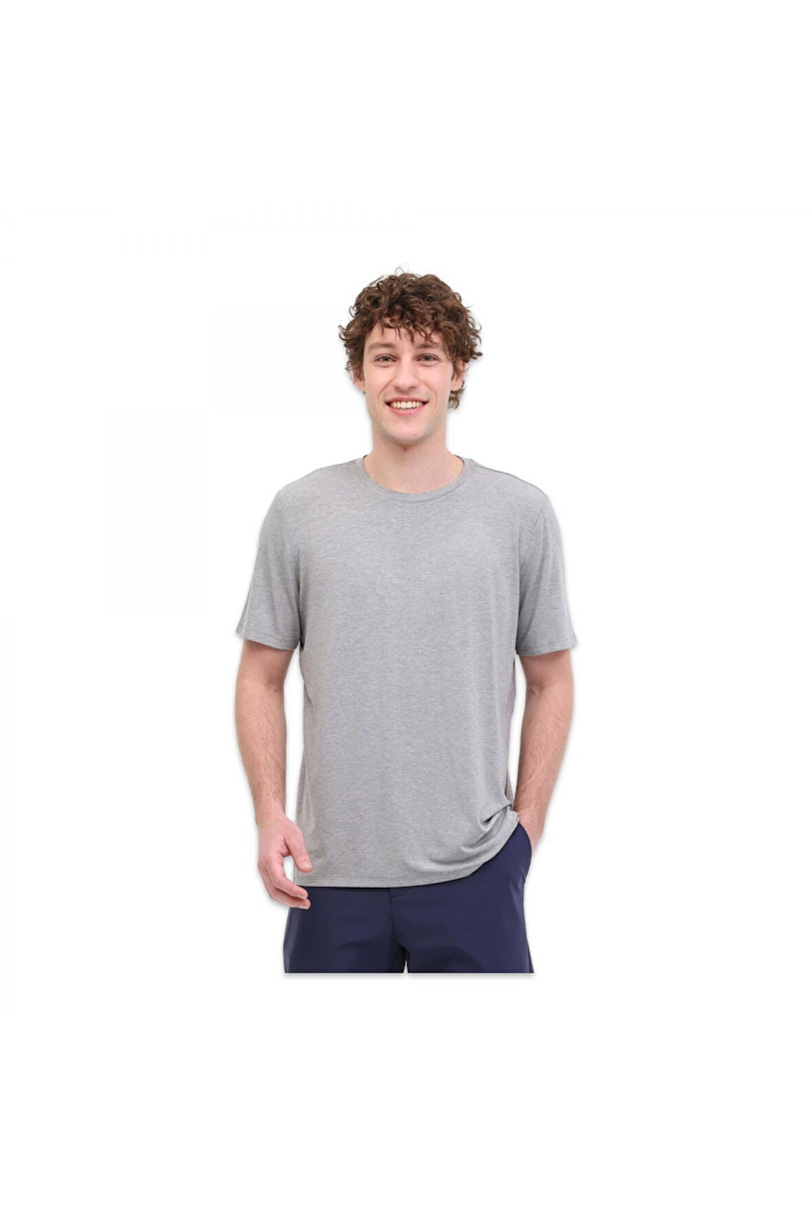 Lumberjack 5M Mb Ros 11Hs113 5Fx Gri Erkek T-Shirt