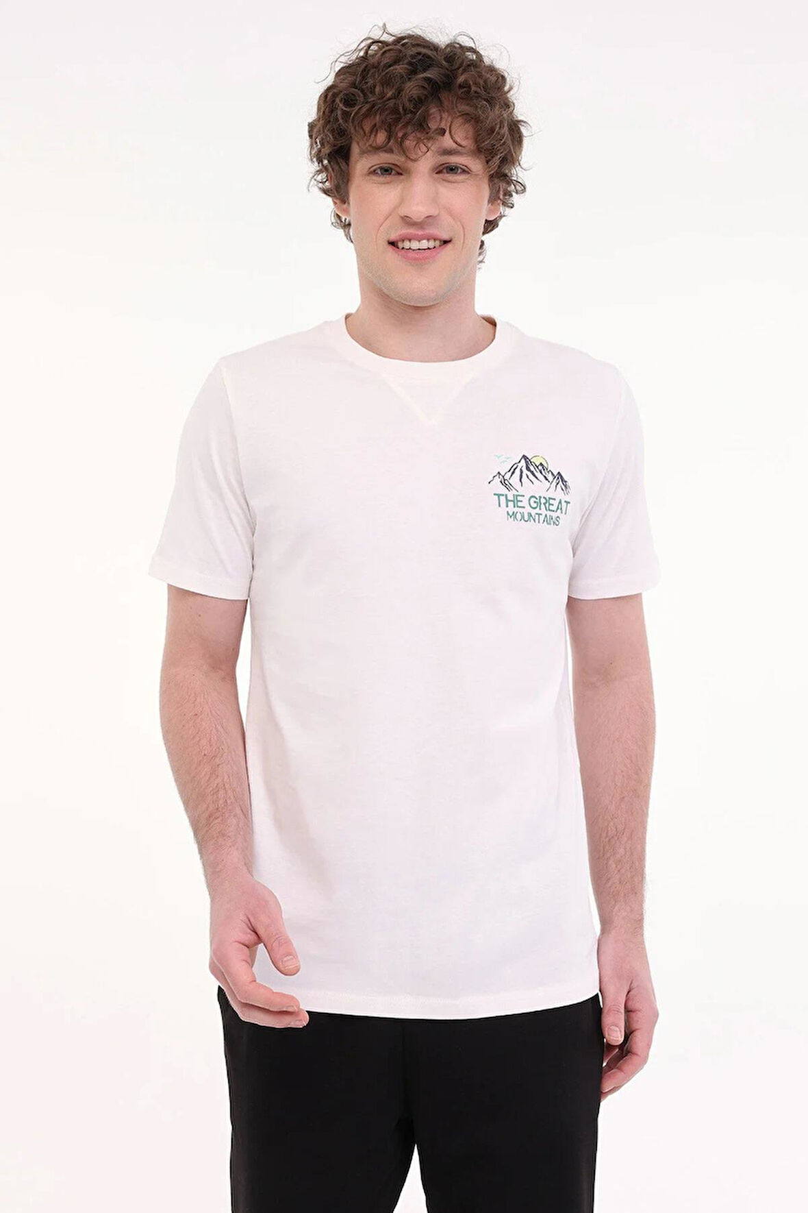 Kinetix ML FINE 11OTD206 5FX ERKEK TSHIRT