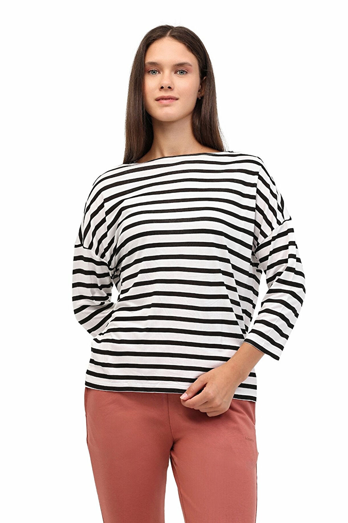 Kınetıx 5M Wl Bıana 11Bt236 5Fx Sıyah Kadın Kkol t-shirt