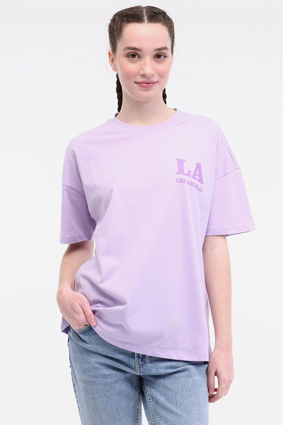 Kınetıx 5M Wl Marıanne 11Ssk104 5Fx Mor Kadın Kkol t-shirt