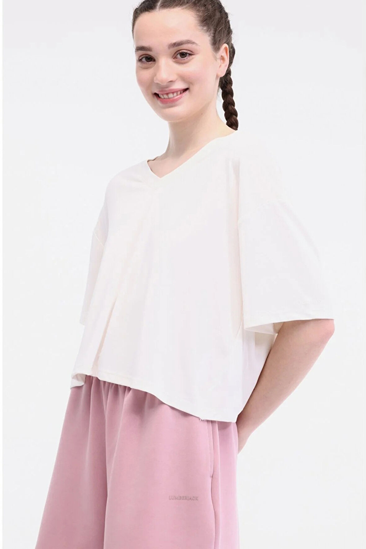 LumberJack Kadın T Shirt 11MS451 5FX