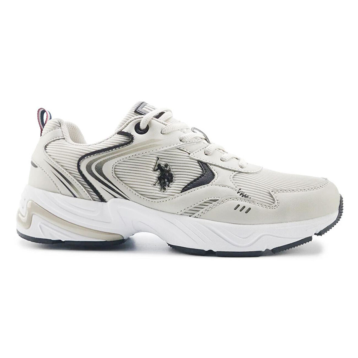 U.S. Polo Assn. Arden Spor Ayakkabı Beyaz-Kum