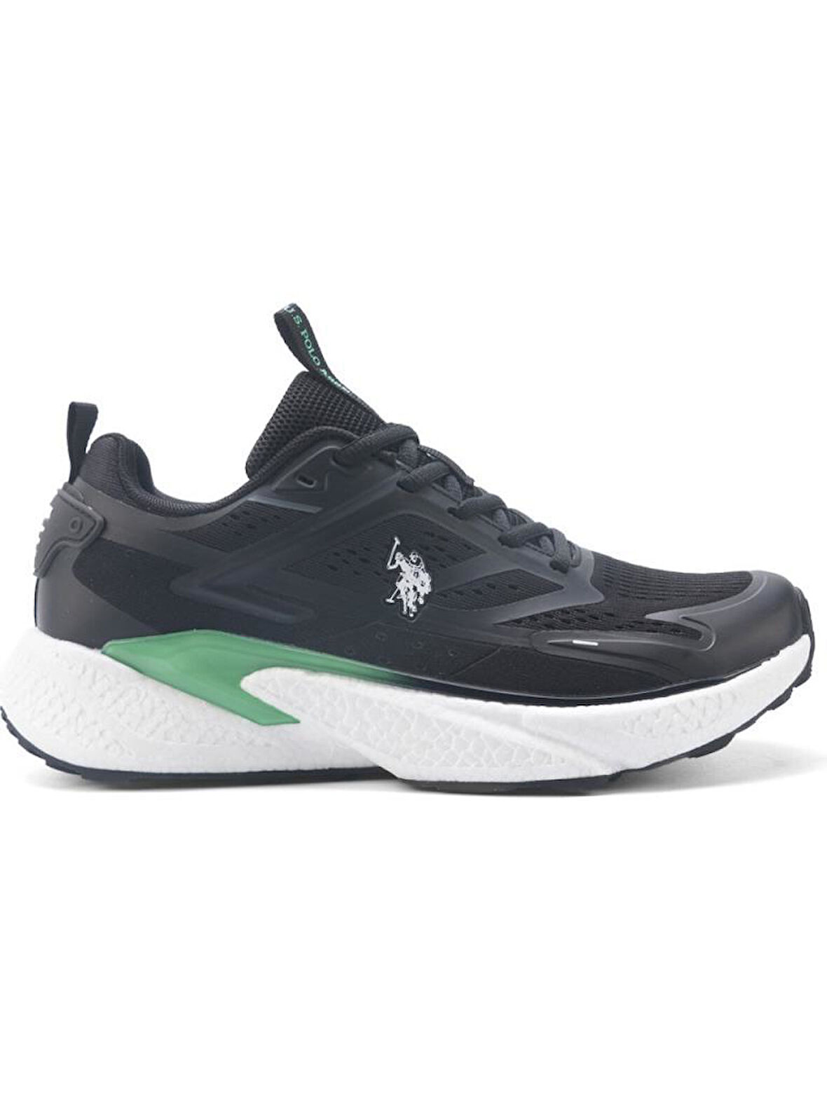 U.S.POLO ASSN JESSENIA 5FX SİYAH COMFORT CASUAL ANATOMİK SPOR AYAKKABI