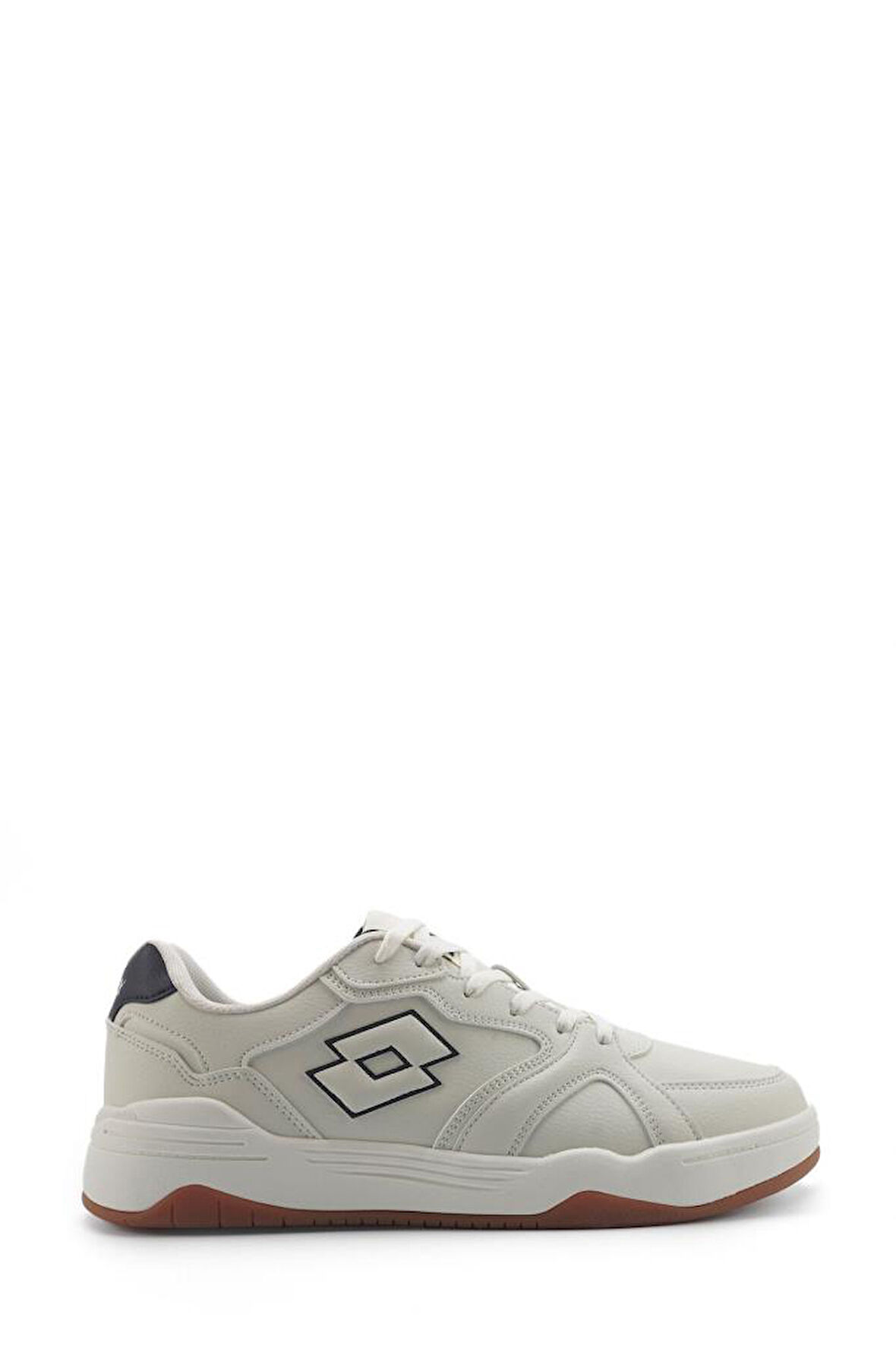 Lotto LODI 5FX 101931072 Erkek Sneaker Ayakkabı Kırık Beyaz Taba 40-45 