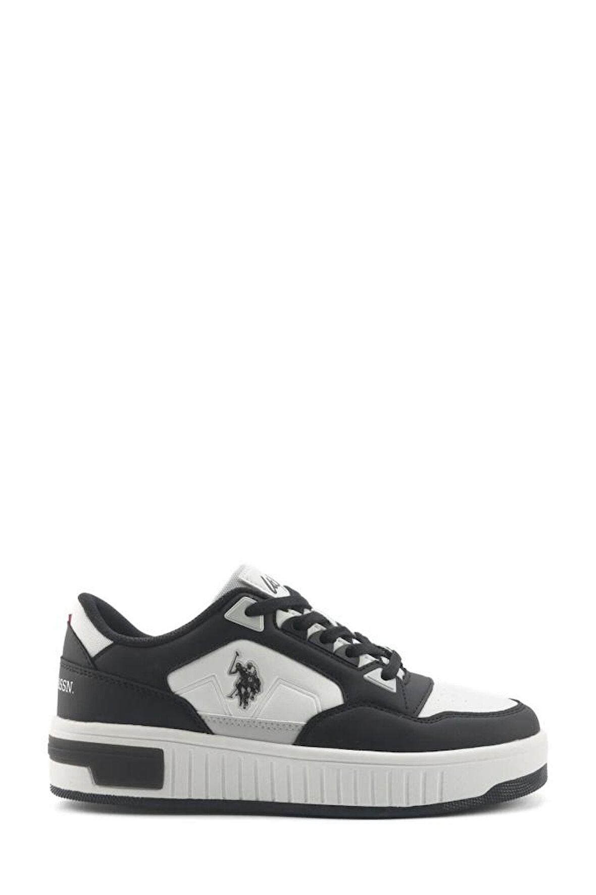 U.S. Polo Assn. CYPHER 5FX 101946725 Kadın Sneaker Ayakkabı Beyaz Siyah 36-40 