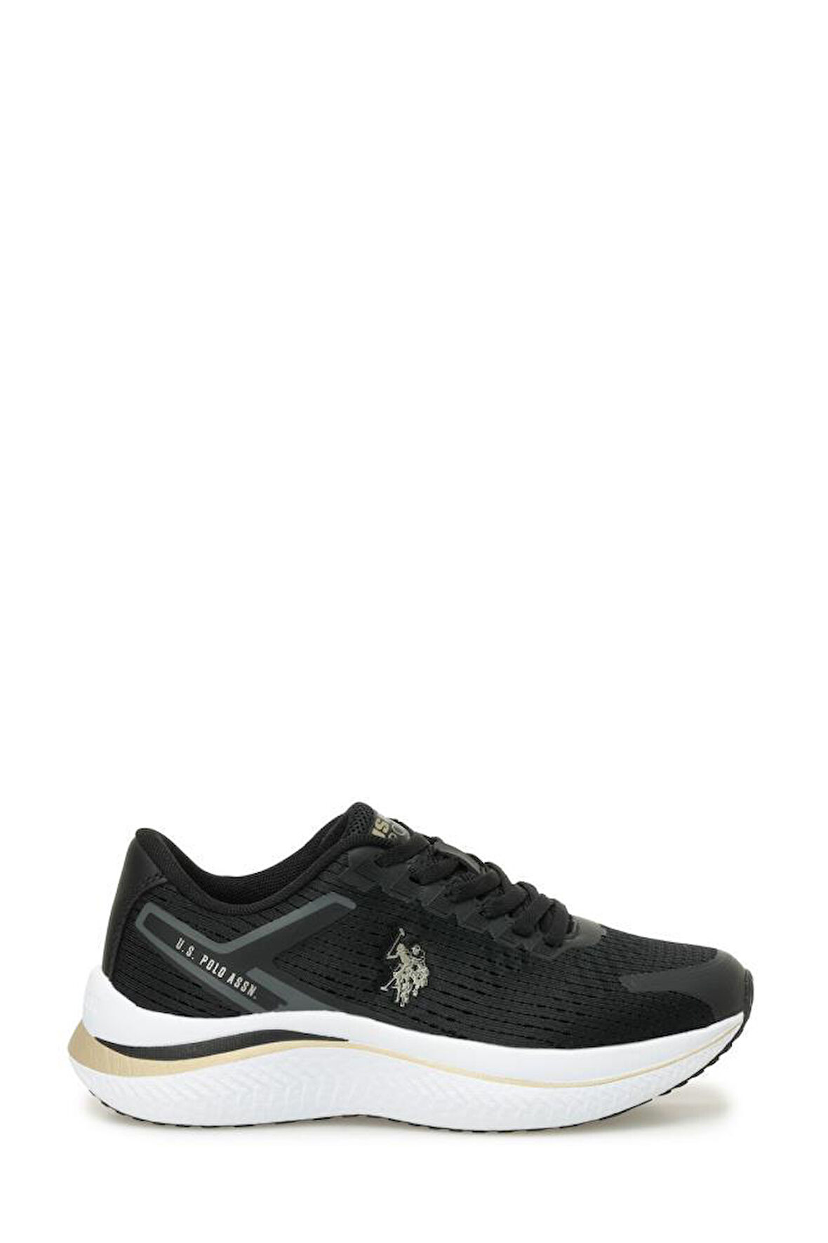 U.S. Polo Assn. GENESIS WMN 5FX 101949219 Kadın Spor Ayakkabı Siyah 36-40 