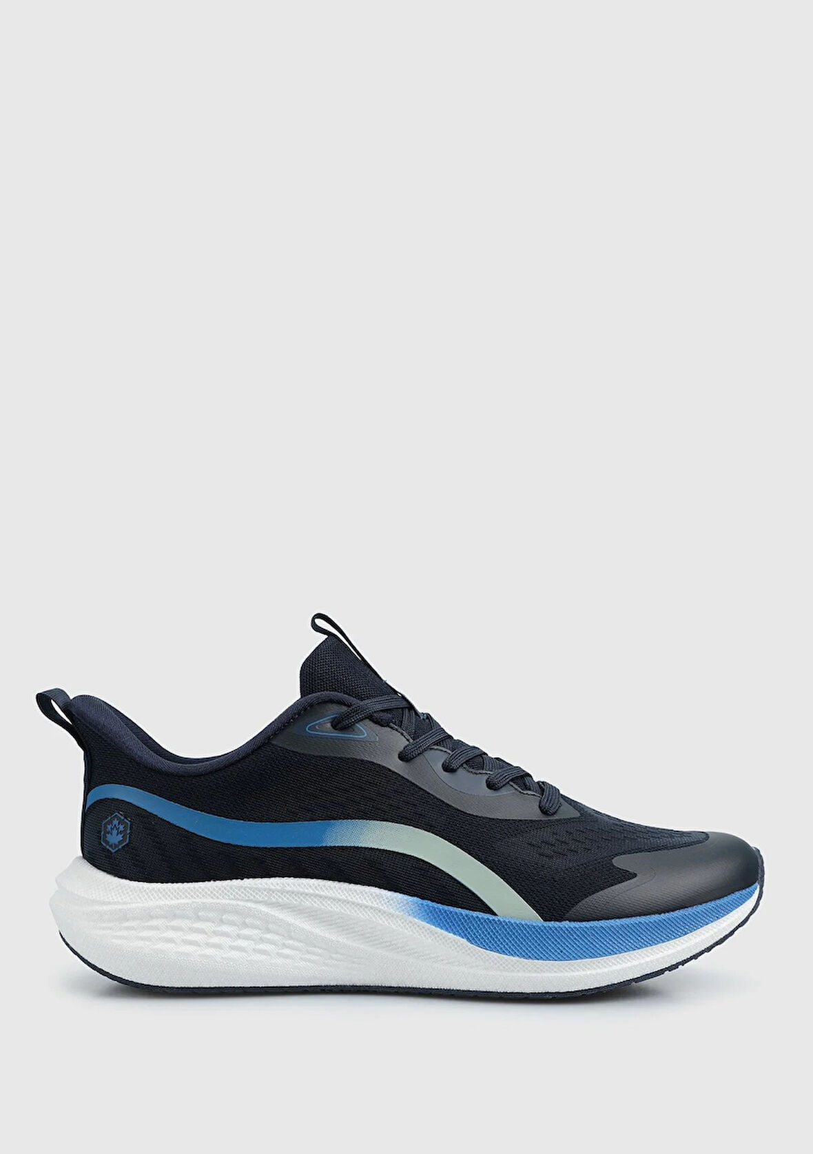Bart Lacivert Deri Erkek Sneaker