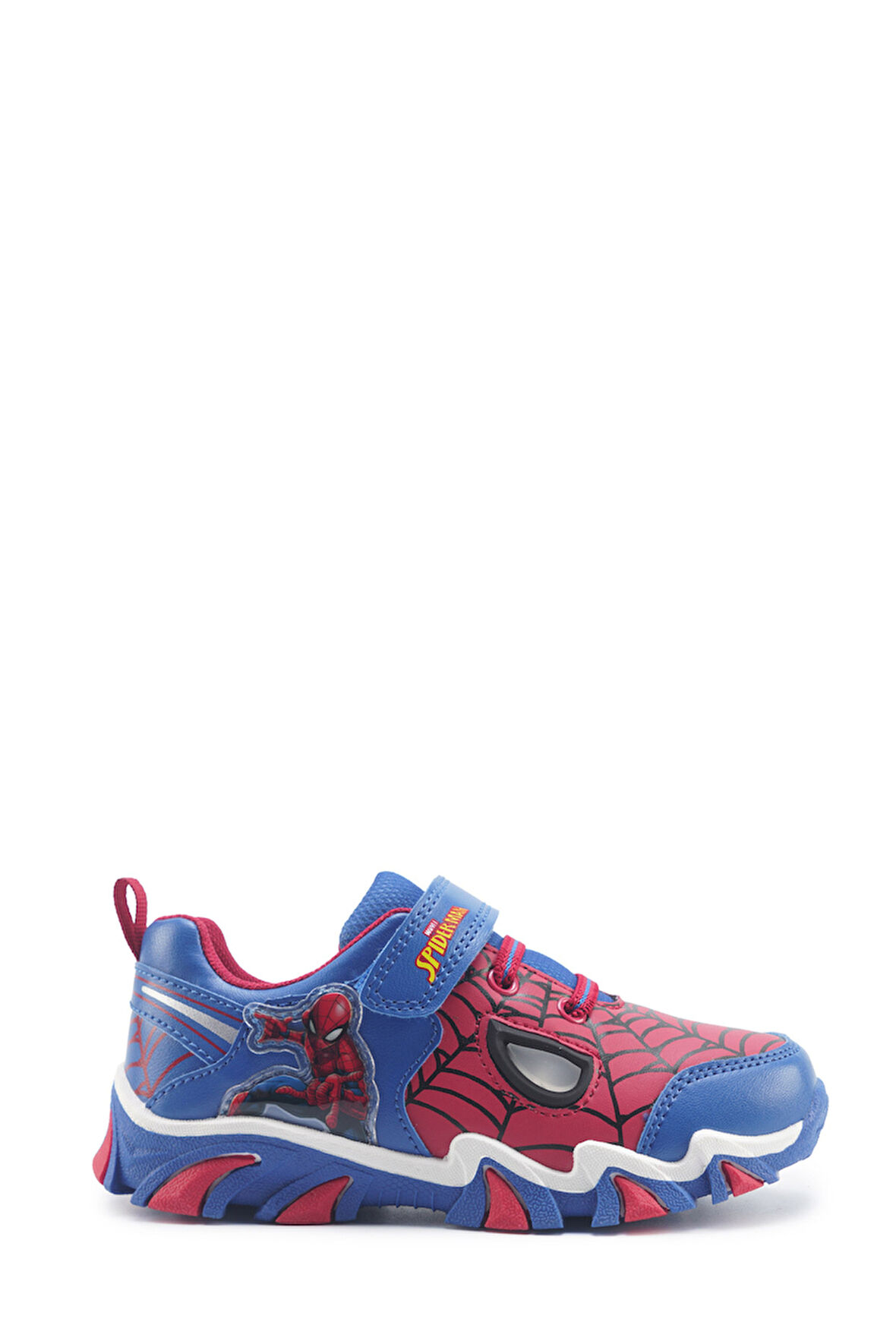 SPIDERMAN MASKO.P5FX ERKEK ÇOCUK IŞIKLI SPOR AYAKKABI MAVİ