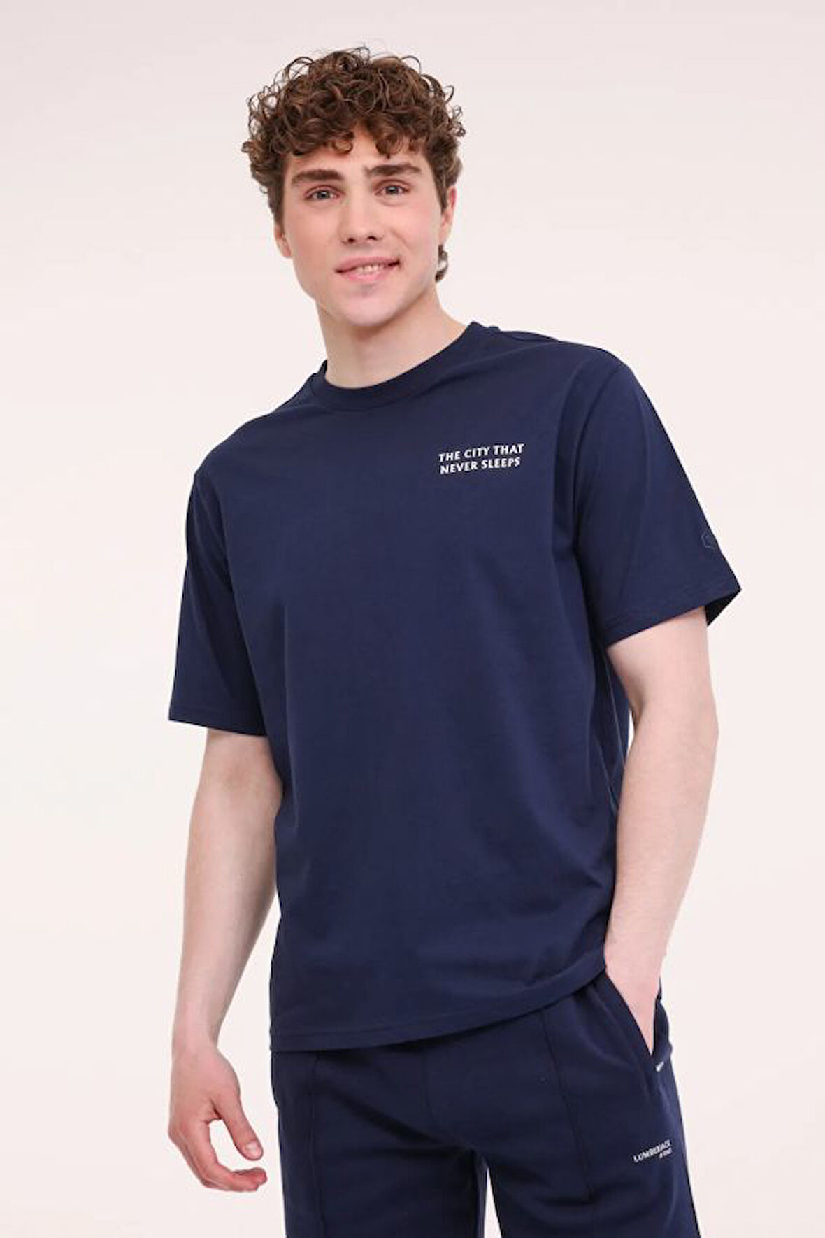 Lumberjack ML RENZO 11URB4005 5FX Lacivert Erkek Kısa Kol Tişört 102006480