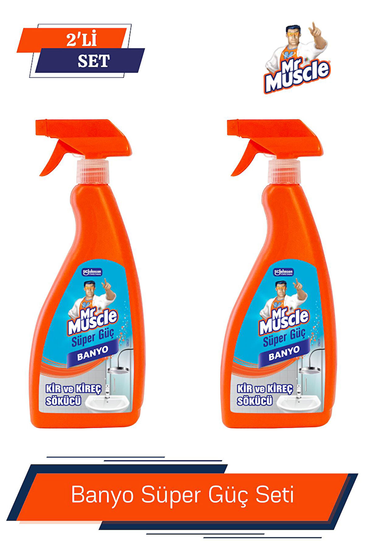 Süper Güç Banyo 750 ml 2'li Set