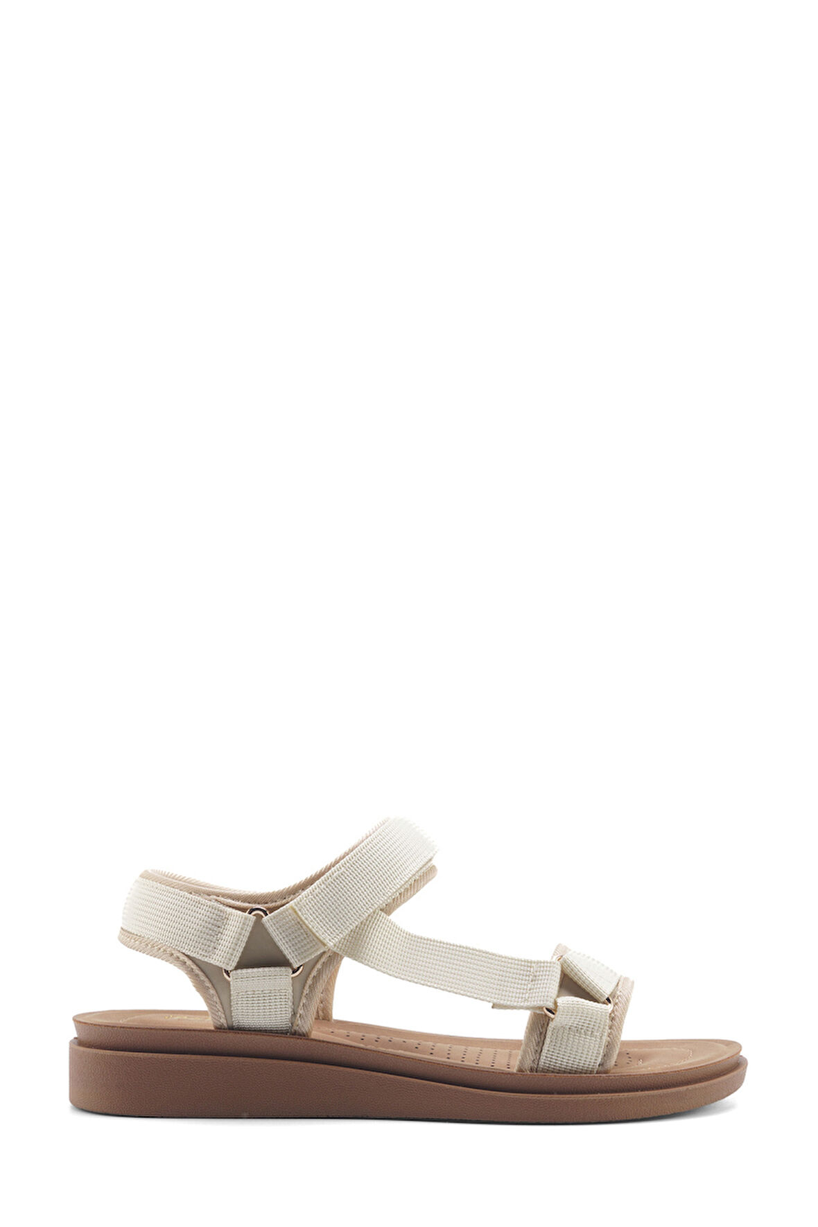 POLARİS 166924.Z5FX COMFORT KADIN SANDALET BEJ