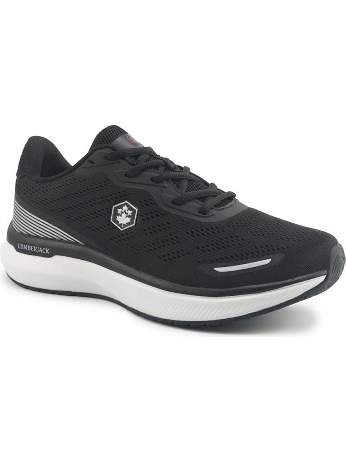 LUMBERJACK SEAN 5PR SİYAH KIRMIZI KOŞU VE YÜRÜYÜŞ SPOR AYAKKABISI