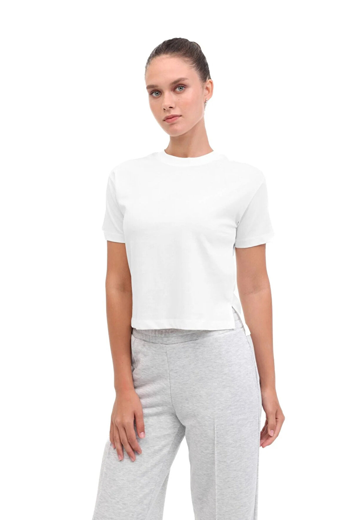 5W WB 11ASYA-T 5PR Kadın Bej T-Shirt - 102024591